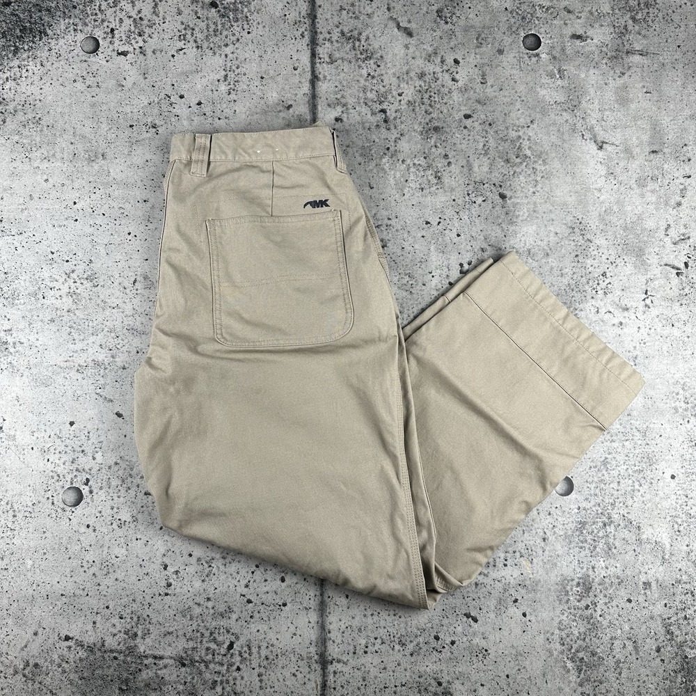 Mountain Khakis Jackson Hole Wyoming Pants Mens 38x30 Canvas Beige Carpenter